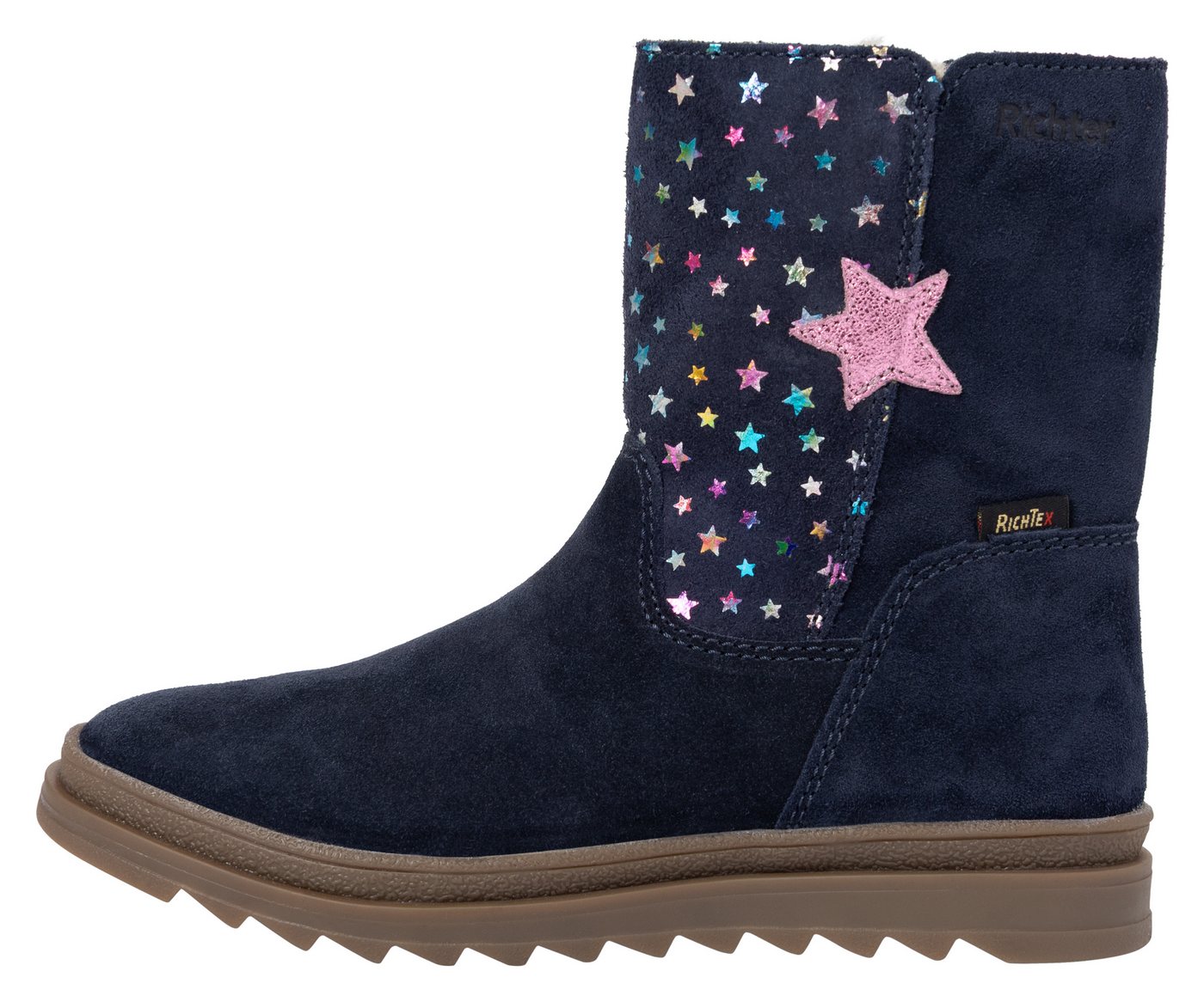 Richter Anna Stiefel Winterboots mit Glitzersternen, Größenschablone zum Download – Bild 5 von 5