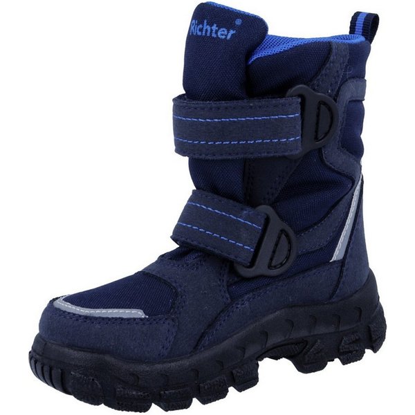 Richter Davos WMS: Weit Winterstiefel Klettstiefel in Schuhweite: Weit, Größenschablone zum Download