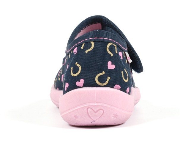 Richter Hausschuh Klettschuh, Kindergarten Schuh mit Print, Größenschablone zum Download – Bild 3 von 5