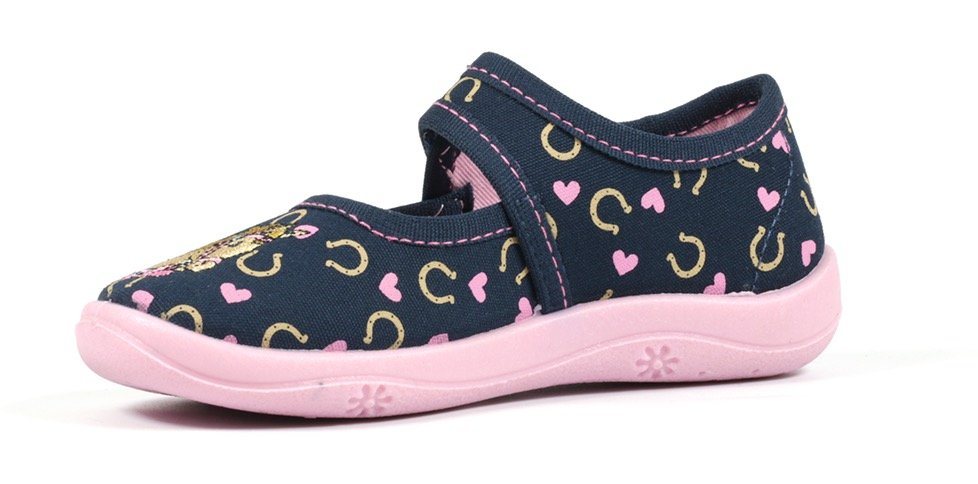 Richter Hausschuh Klettschuh, Kindergarten Schuh mit Print, Größenschablone zum Download – Bild 5 von 5