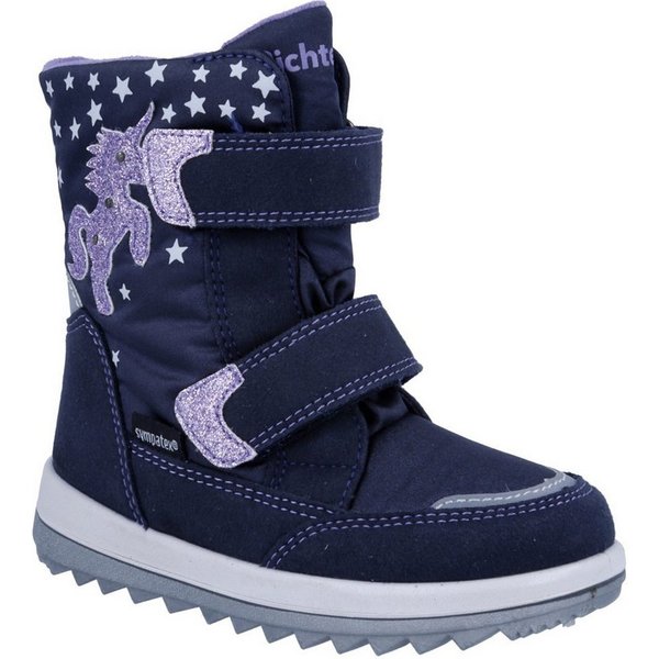 Richter Husky 2.0 Winterstiefel Klettschuh mit Blinkfunktion, Größenschablone zum Download