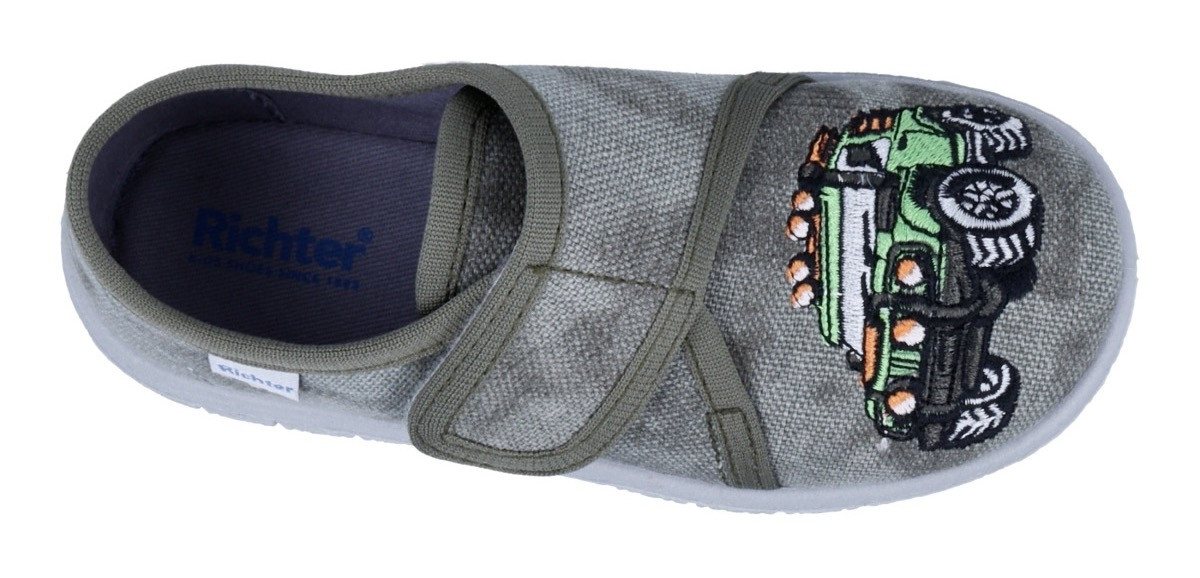 Richter Mailo Hausschuh Klettschuh, Kindergartenschuh, Größenschablone zum Download, mit WMS – Bild 5 von 5
