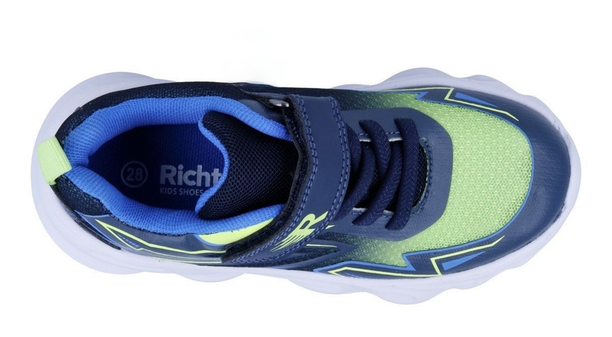 Richter Maris (Blinki) Slip-On Sneaker Klettschuh mit Blinkfunktion, Größenschablone zum Download, mit WMS – Bild 5 von 5