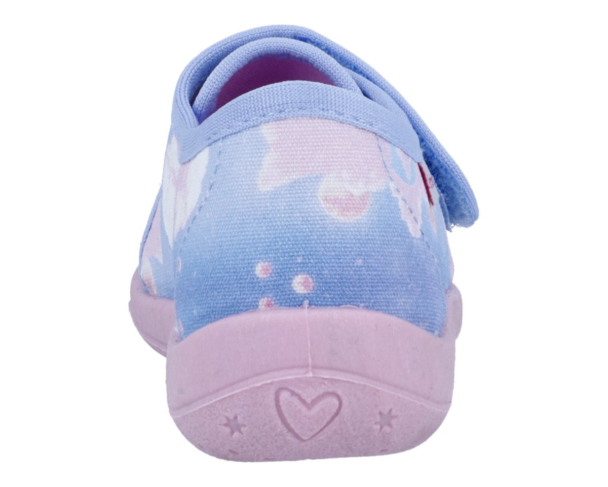 Richter Mia Hausschuh Klettschuh, mit schönem Fantasy-Motiv, Größenschablone zum Download – Bild 3 von 5