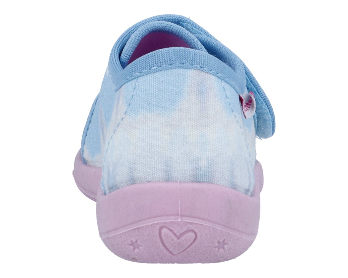 Richter Mia Hausschuh Klettschuh, mit schönem Fantasy-Motiv, Größenschablone zum Download – Bild 3 von 5