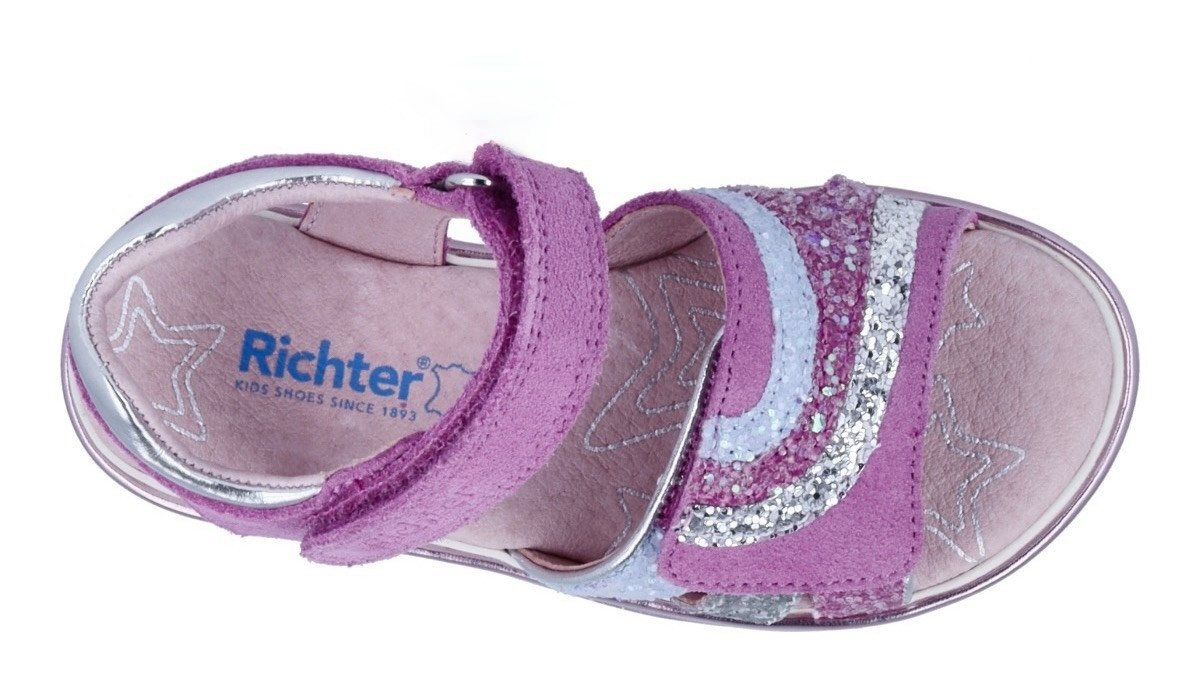 Richter Romea Sandale Klettschuh, Riemchensandale, Größenschablone zum Download, mit WMS – Bild 5 von 5