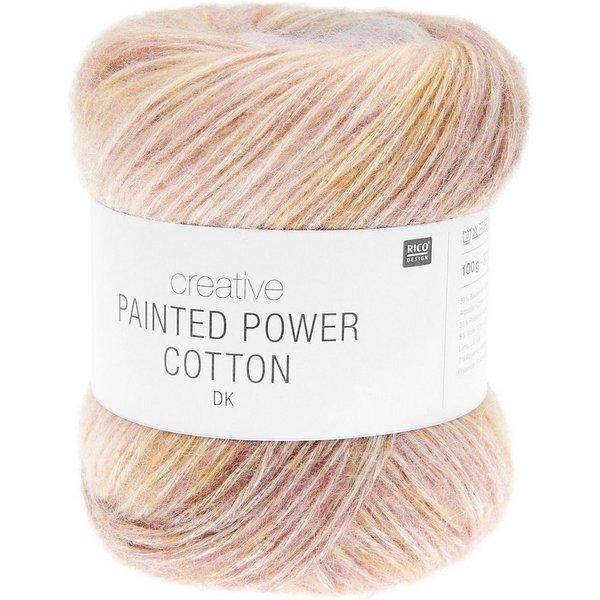 rico Rico - Creative Painted Power Cotton dk Häkelwolle, 300 m