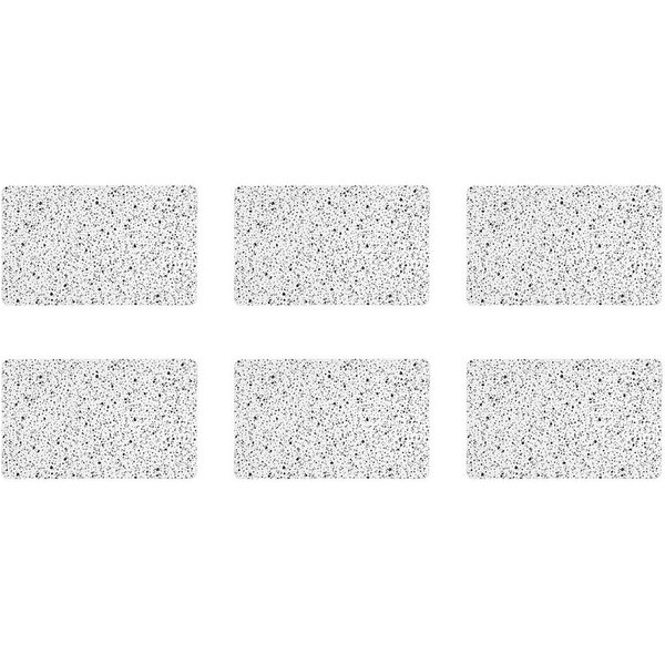 RICOLOR Schneidebrett Frühstücksbrettchen Granit-Optik, HPL, 23,5 x 14,5 cm, HPL, 23,5 x 14,5 cm (6er Pack)