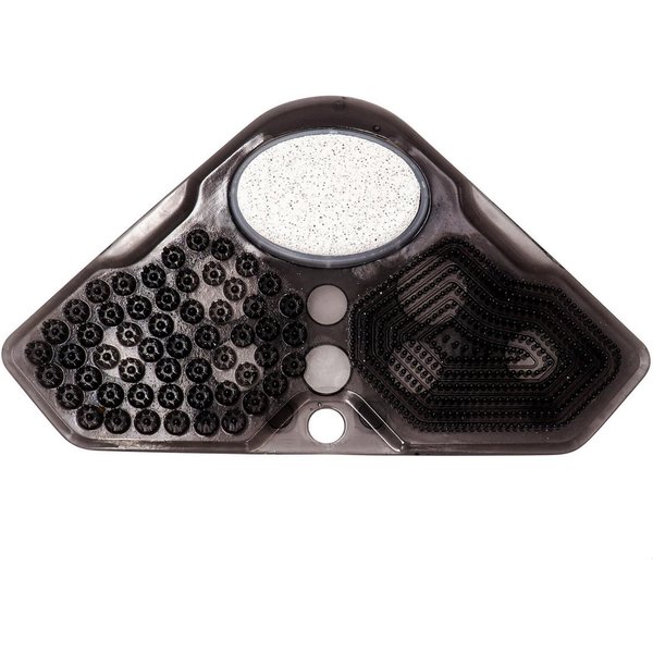 Ridder Badaccessoire-Set Fußpflegepad Ease dunkelgrau