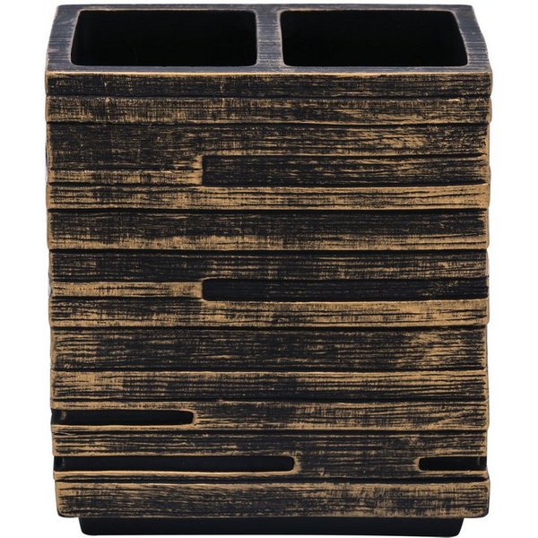Ridder Badaccessoire-Set Zahnbürstenhalter Brick bronze