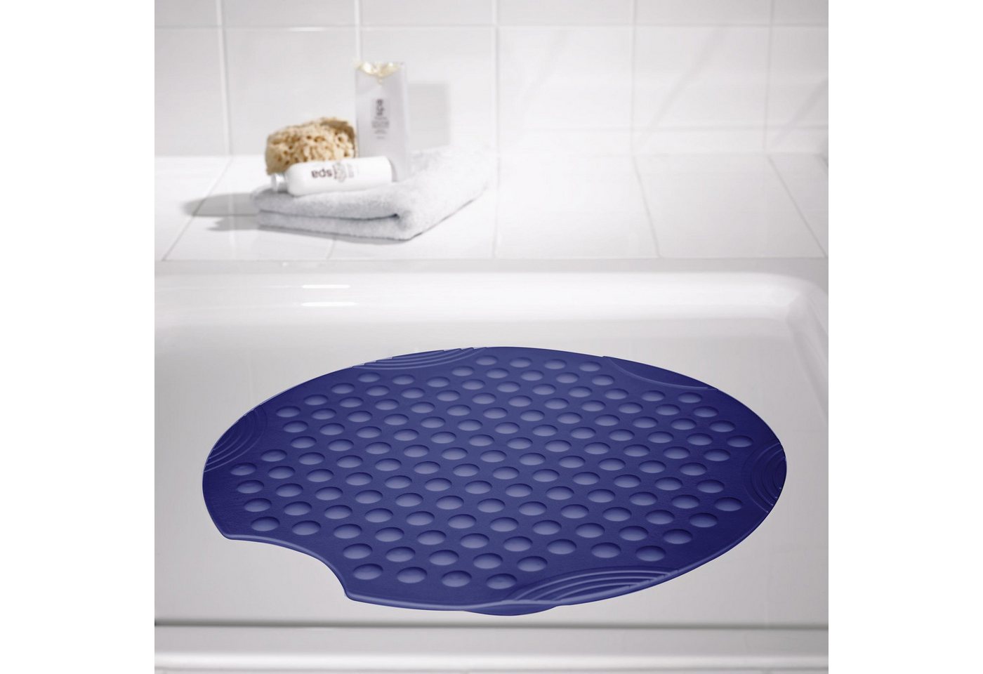 Ridder Duscheinlage Tecno dunkelblau, B: 55 cm – Bild 2 von 5