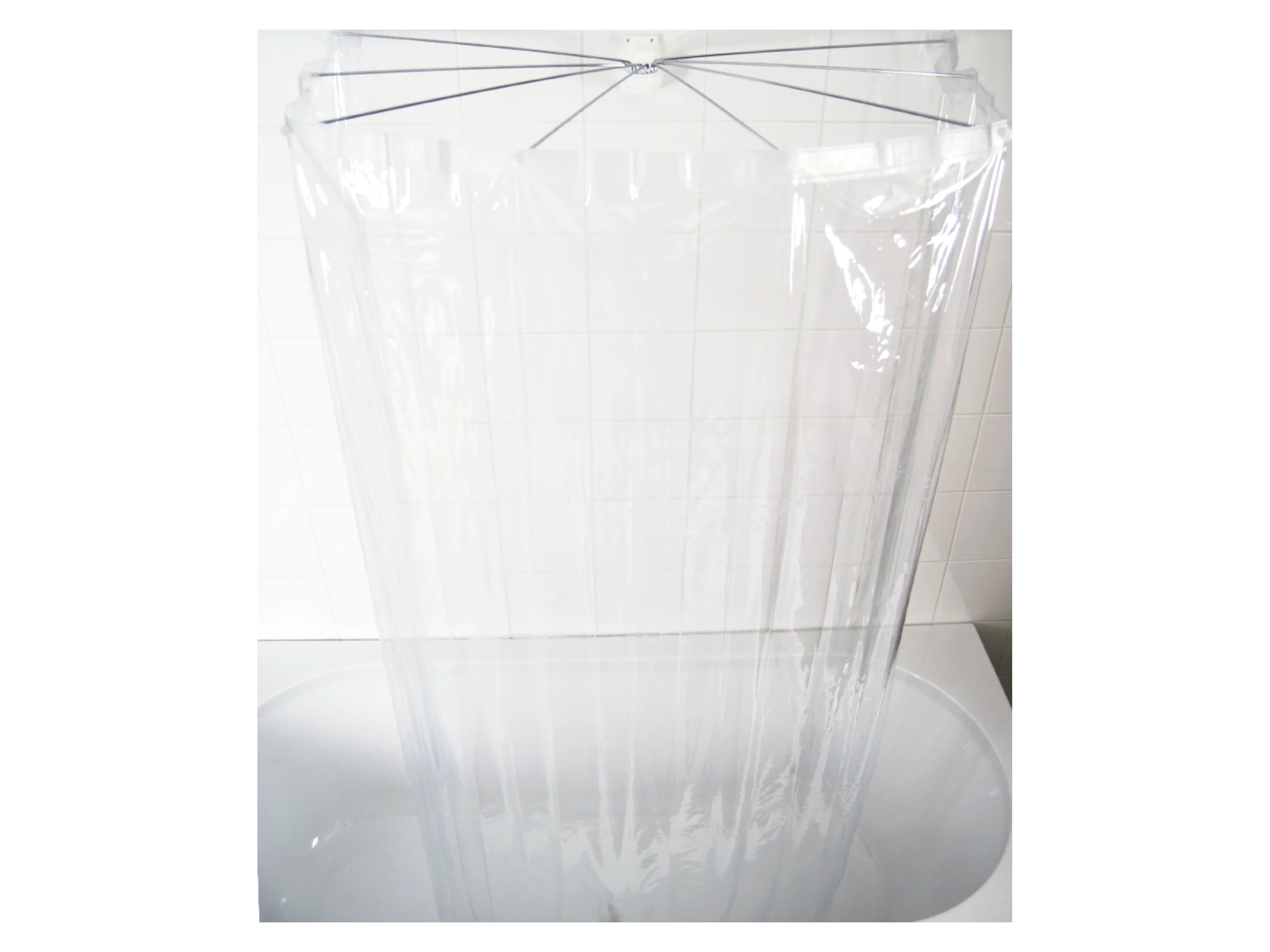 RIDDER Duschfaltkabine Ombrella »Sylt«, platzsparend (transparent) – Bild 2 von 3