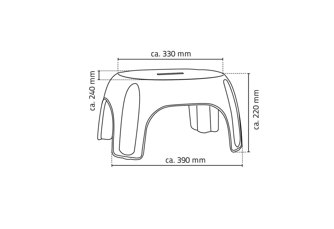 Ridder Duschklappsitz Fun weiß – Bild 4 von 5