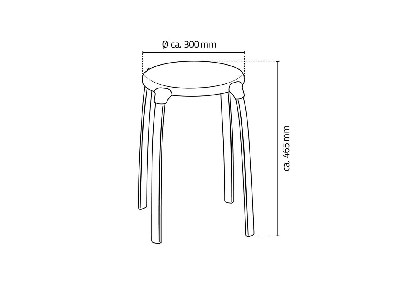 Ridder Duschklappsitz Max weiß – Bild 4 von 5