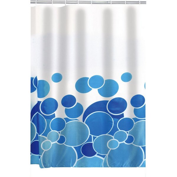 Ridder Duschvorhang Kani blau Breite 180 cm