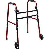 RIDDER Faltbarer Gehwagen (Rot)