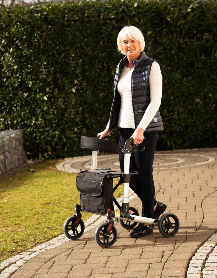 Ridder Rollator Mio schwarz-silber – Bild 2 von 5