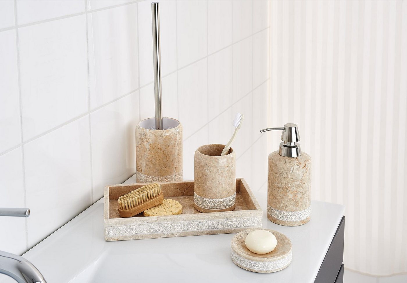 Ridder Seifenschale Posh beige, Breite: 10.2 cm – Bild 2 von 2