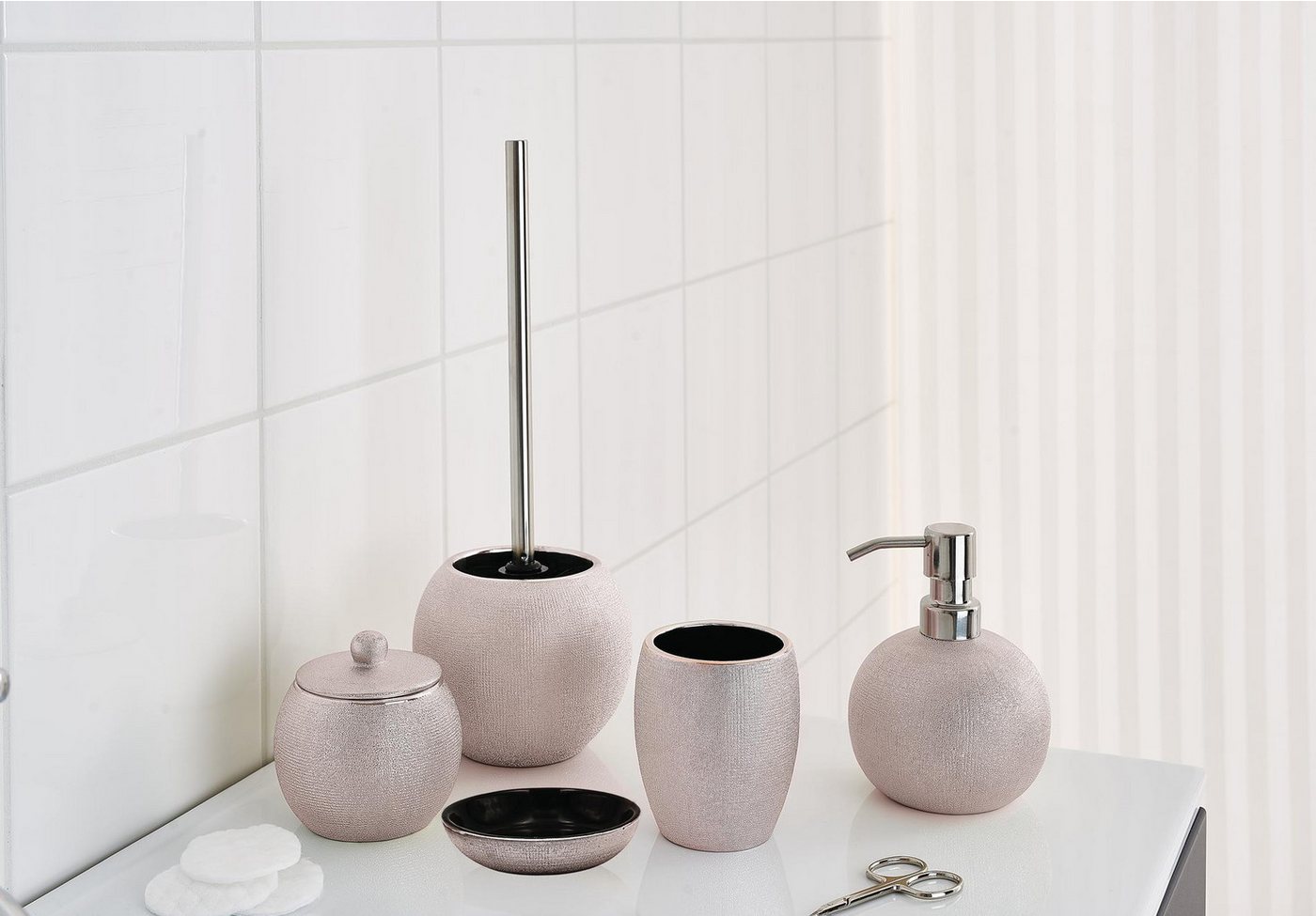 Ridder Seifenspender Lucida rosé – Bild 2 von 2