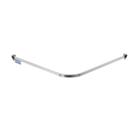 RIDDER Universal Vorhangschiene »Bruck«, Aluminium (Chromfarben)