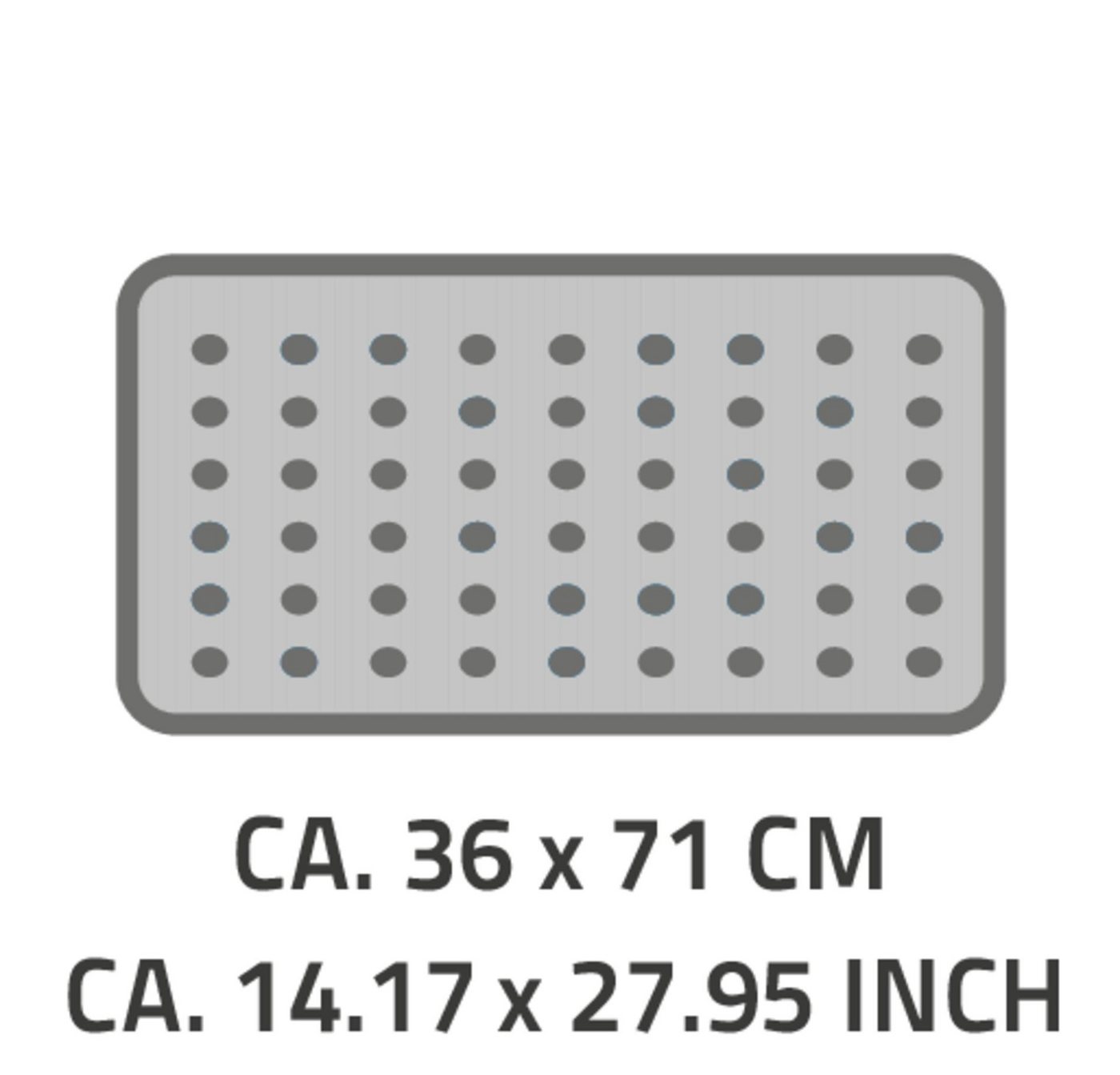 Ridder Wanneneinlage Promo grau, B: 36 cm – Bild 2 von 4