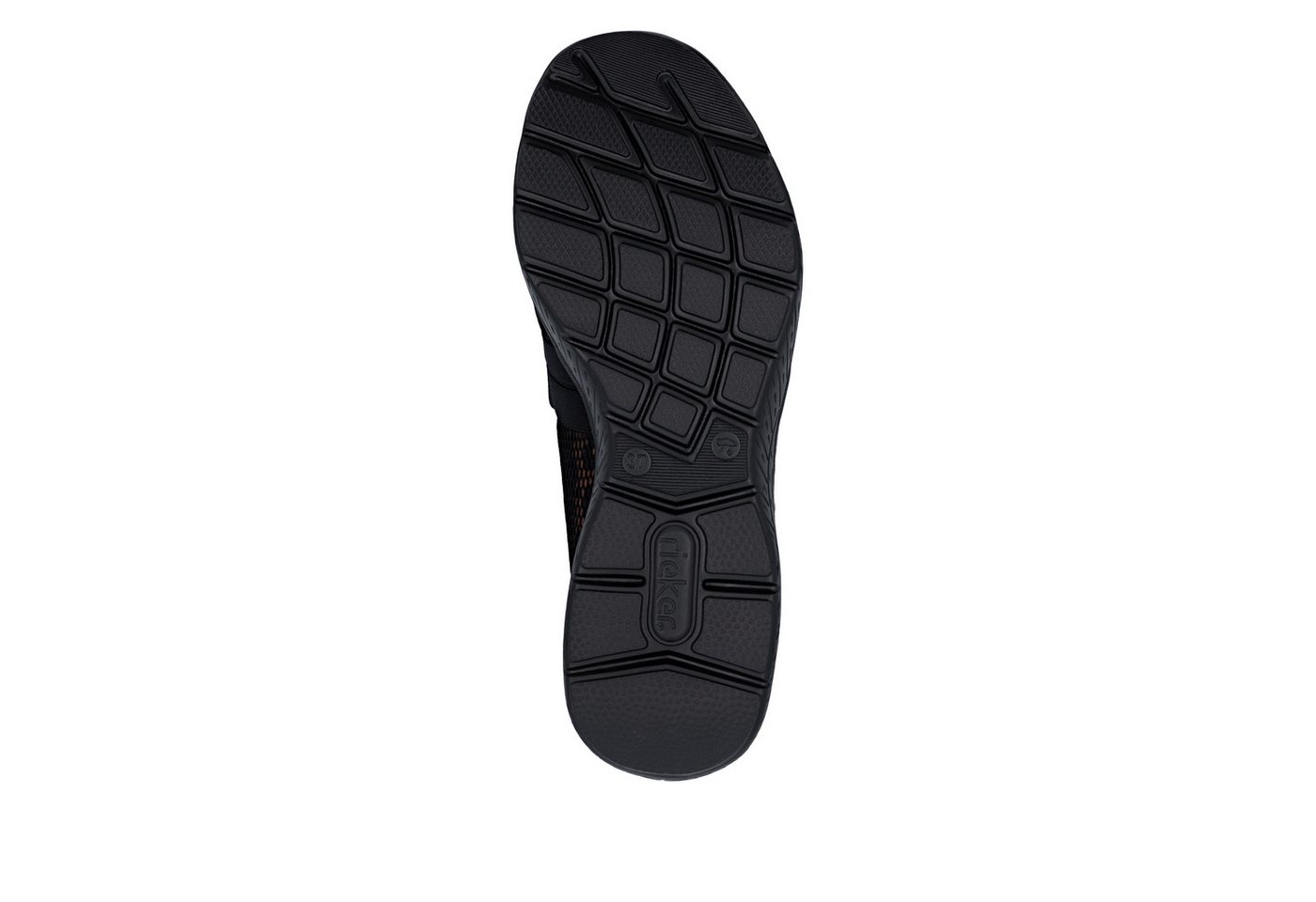 Rieker Ballerina Slipper, Schlupfschuh mit Stretchbänder – Bild 3 von 5