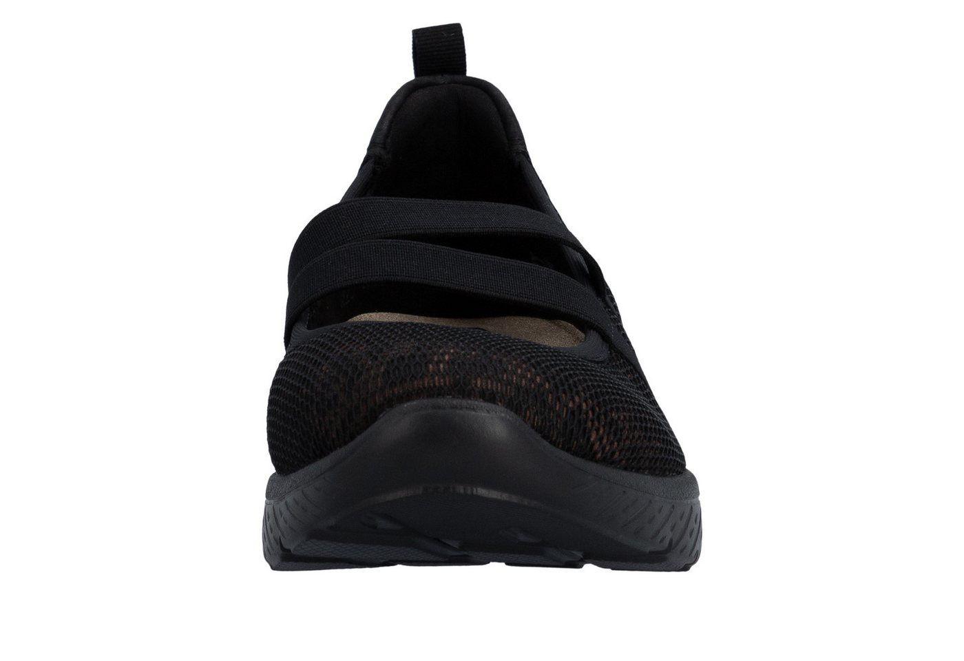 Rieker Ballerina Slipper, Schlupfschuh mit Stretchbänder – Bild 4 von 5