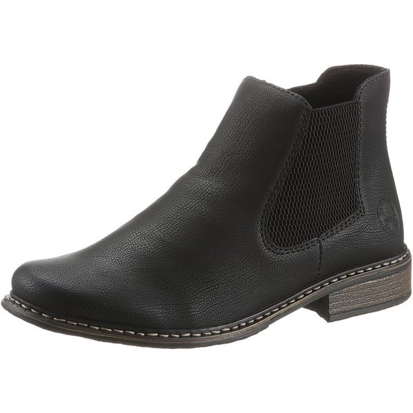 Rieker Chelseaboots, Stiefelette, Boots, Blockabsatz, in klassischer Optik
