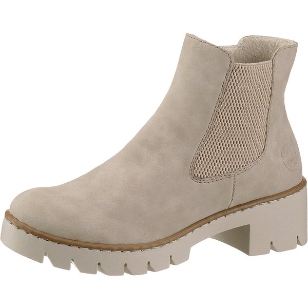 Rieker Chelseaboots mit heller Profilsohle