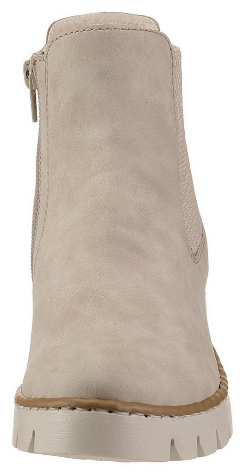 Rieker Chelseaboots mit heller Profilsohle – Bild 4 von 5