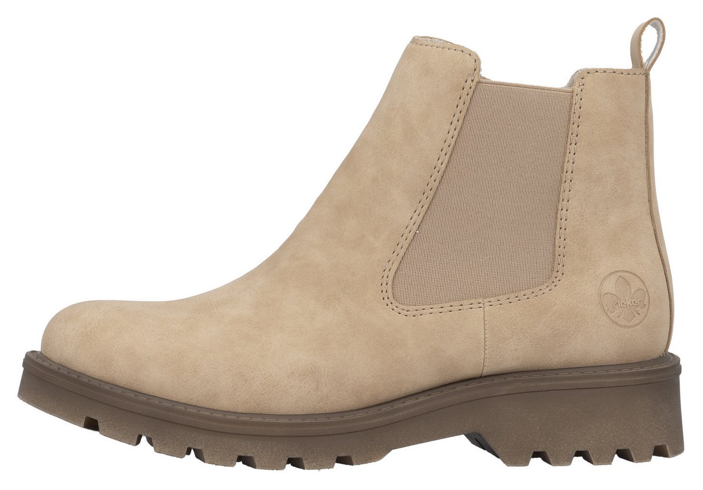 Rieker Chelseaboots Schlupfboots, Stiefelette, Blockabsatz, mit kuscheligem Warmfutter – Bild 4 von 5
