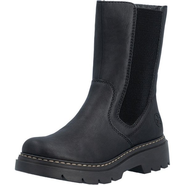 Rieker Chelseaboots Stiefelette, Boots mit Stretcheinsatz