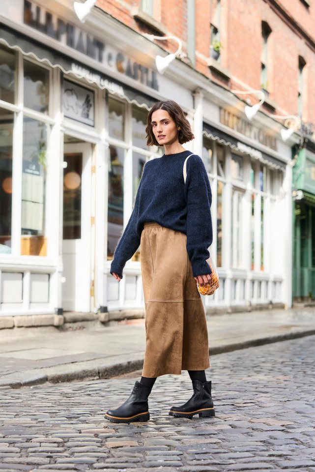 Rieker Chelseaboots Stiefelette, Boots, markanter Laufsohle, Stretch außen, schmale Form – Bild 2 von 5