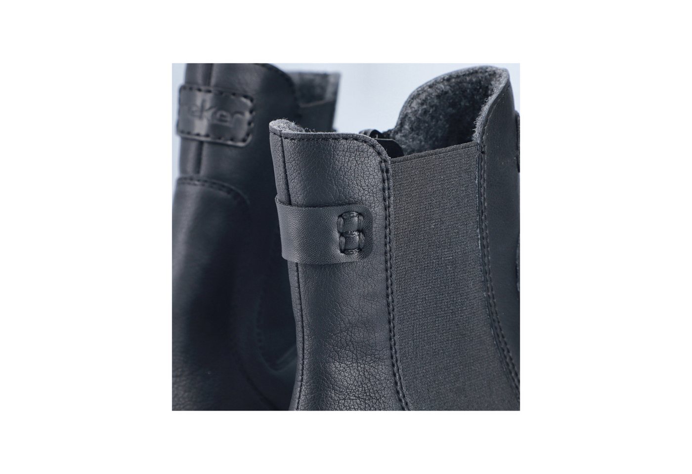 Rieker Chelseaboots Stiefelette, Boots, markanter Laufsohle, Stretch außen, schmale Form – Bild 3 von 5