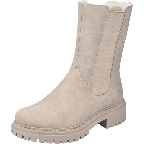 Rieker Chelseaboots Stiefelette, Boots mit breitem Stretch an der Seite