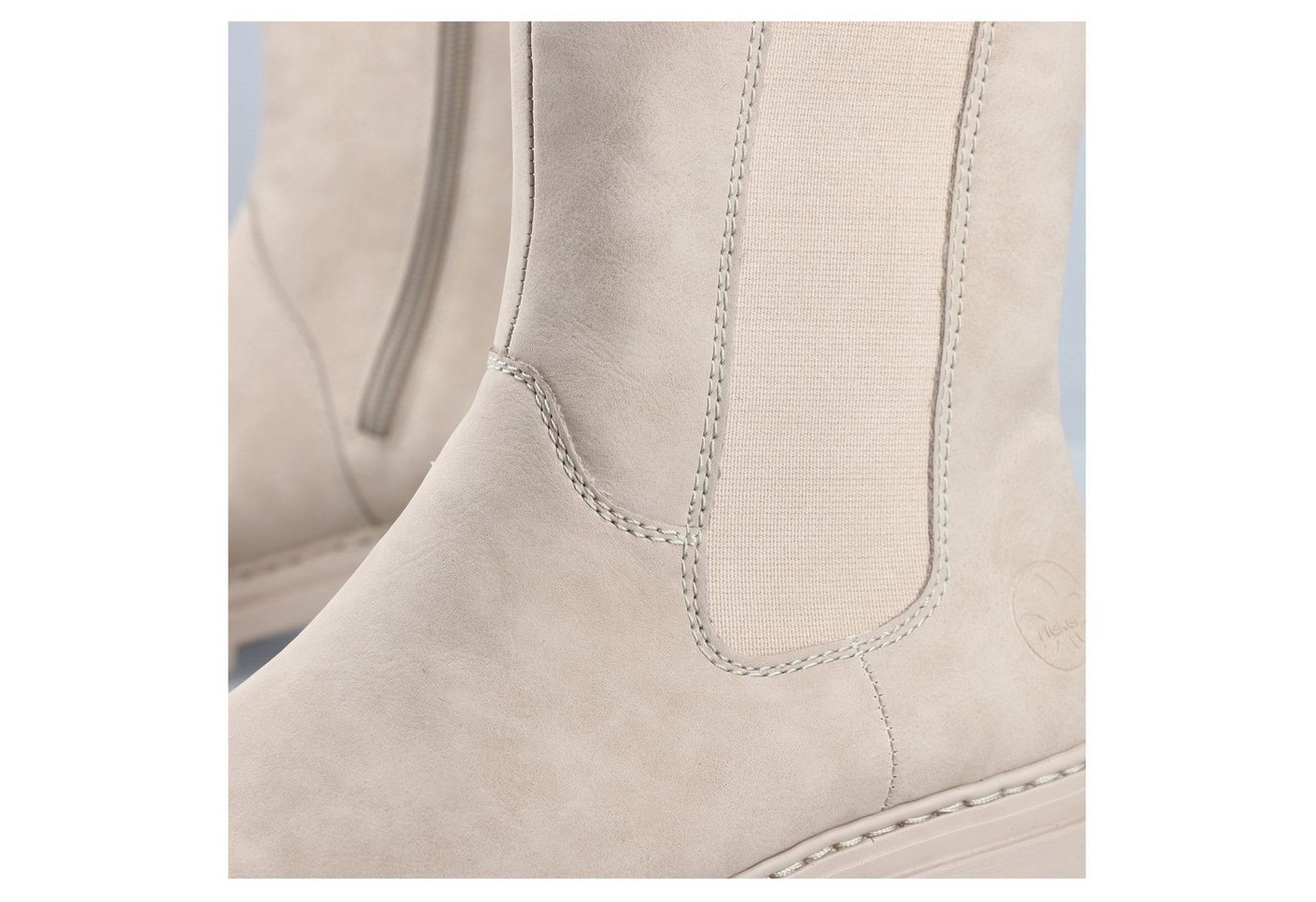 Rieker Chelseaboots Stiefelette, Boots mit breitem Stretch an der Seite – Bild 2 von 5