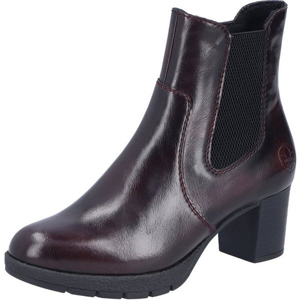 Rieker Chelseaboots Stiefelette mit Stretch und Reißverschluss, schmale Form