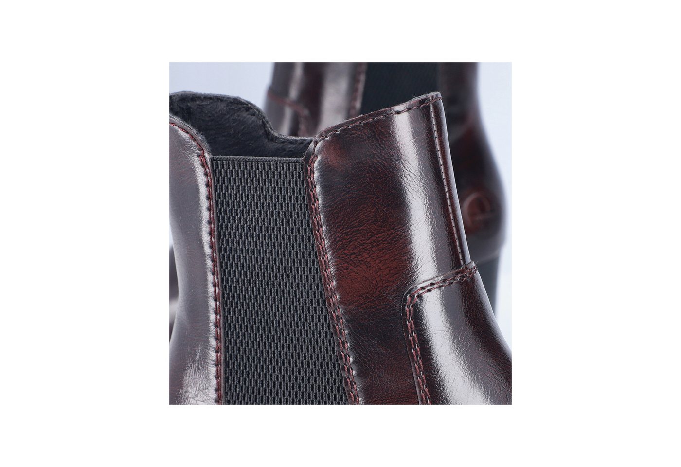 Rieker Chelseaboots Stiefelette mit Stretch und Reißverschluss, schmale Form – Bild 2 von 5
