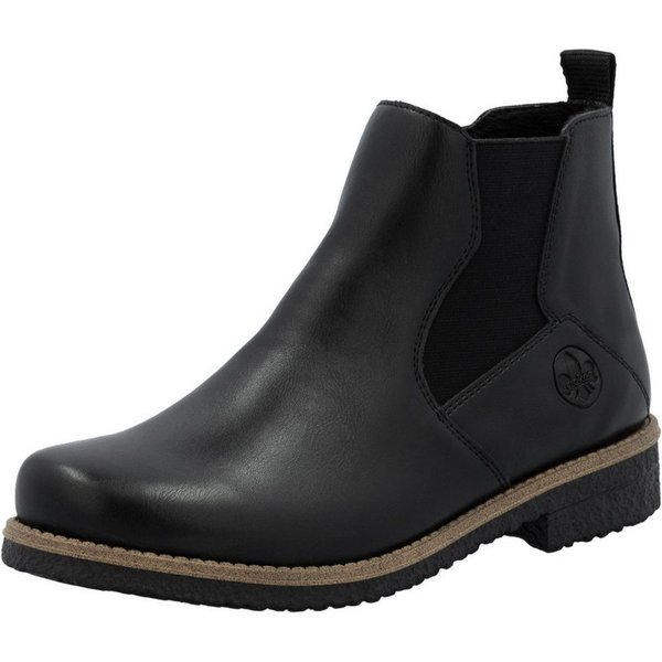 Rieker Chelseaboots Stiefelette, Schlupfboots, Stretcheinsatz, mit Innenreißverschluss