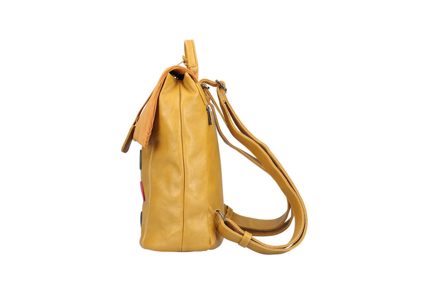 Rieker Cityrucksack, Freizeitrucksack, Shoppingrucksack mit bunten Akzenten – Bild 5 von 5
