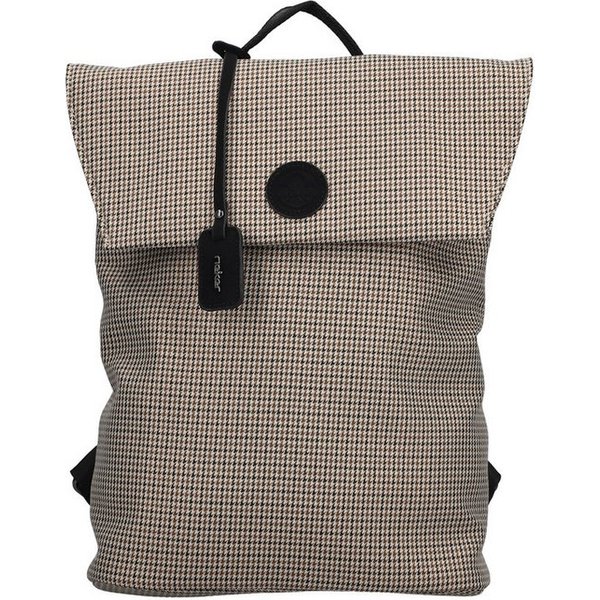 Rieker Cityrucksack, Business-Rucksack mit Glencheck-Muster