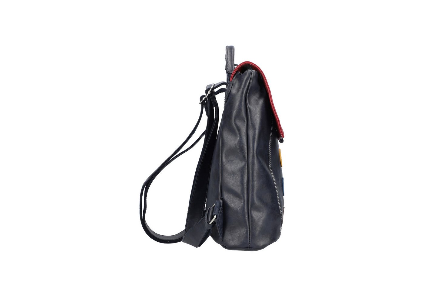 Rieker Cityrucksack, Freizeitrucksack, Shoppingrucksack mit bunten Akzenten – Bild 4 von 5