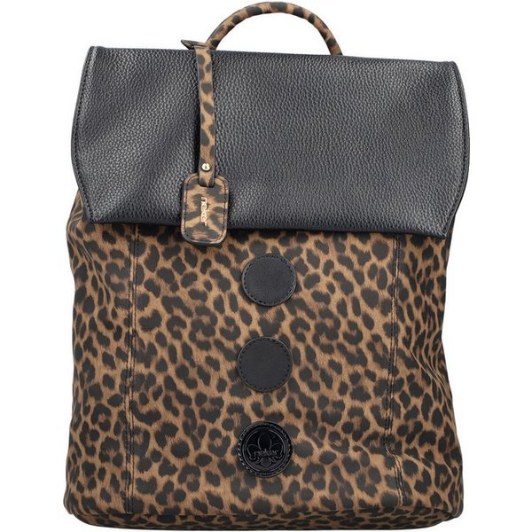 Rieker Cityrucksack, Freizeitrucksack, Shoppingrucksack mit bunten Akzenten