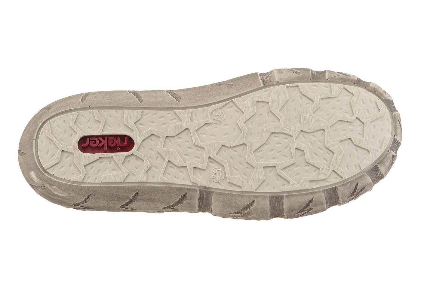 Rieker Clog Sabot, Sommerschuh, Schlappen, Hausschuh mit Ziernähten – Bild 3 von 5