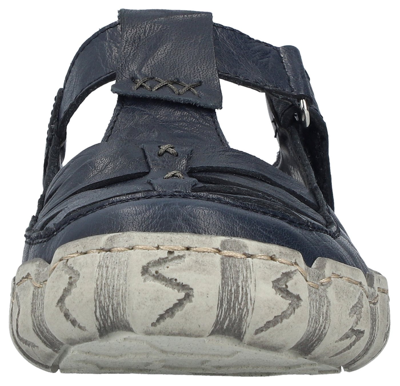Rieker Clog Sabot, Sommerschuh, Schlappen, Hausschuh mit Ziernähten – Bild 4 von 5