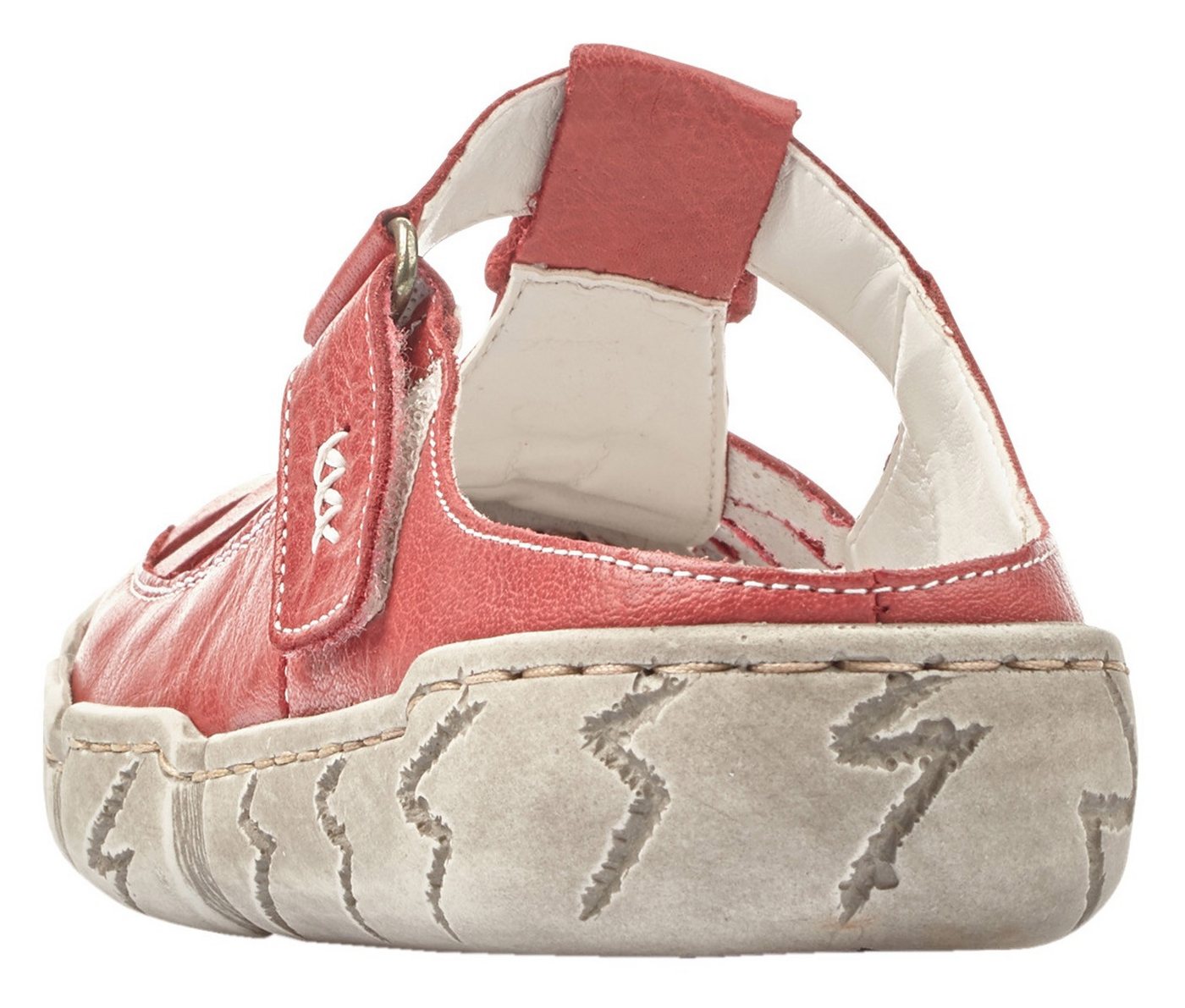 Rieker Clog Sabot, Sommerschuh, Schlappen, Hausschuh mit Ziernähten – Bild 2 von 5
