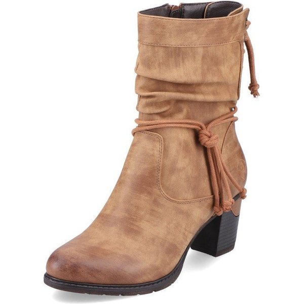 Rieker Cowboy Stiefelette, Westernstiefelette, Stiefelette mit Slouchy-Schaft