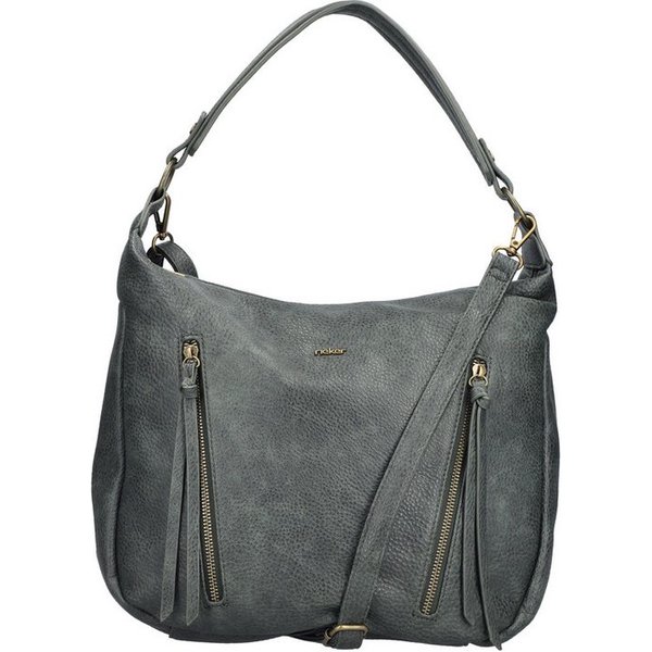 Rieker Handtasche, Schultertasche, Damen Umhängetasche mit abnehmbarem Umhängeriemen