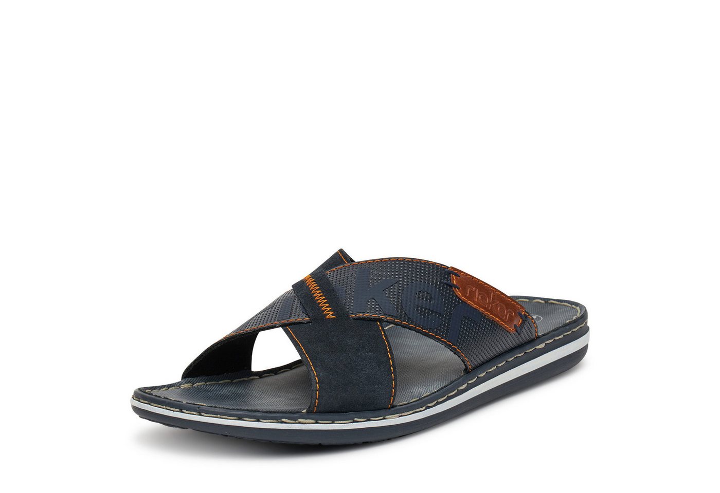 Rieker Rieker Herren-Flip-Flops, Marineblau, 21098-14 Badepantolette – Bild 2 von 4