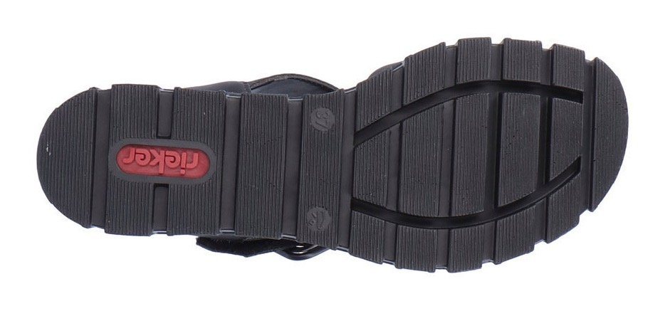 Rieker Keilsandalette, Sommerschuh, Sandale, Keilabsatz, mit Plateau – Bild 3 von 5